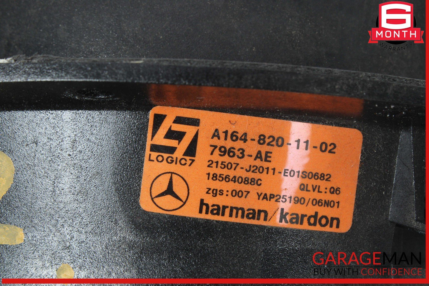 06-13 Mercedes W164 ML550 GL450 Rear Left & Right Side Audio Sound Speakers Set