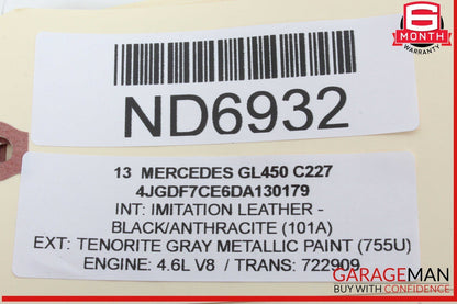 12-16 Mercedes X166 GL450 Dash Dashboard Center A/C Air Bezel Trim OEM