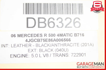 06-08 Mercedes W251 R500 R350 Fuel Gas Gasoline Tank Assembly 2514710101 OEM