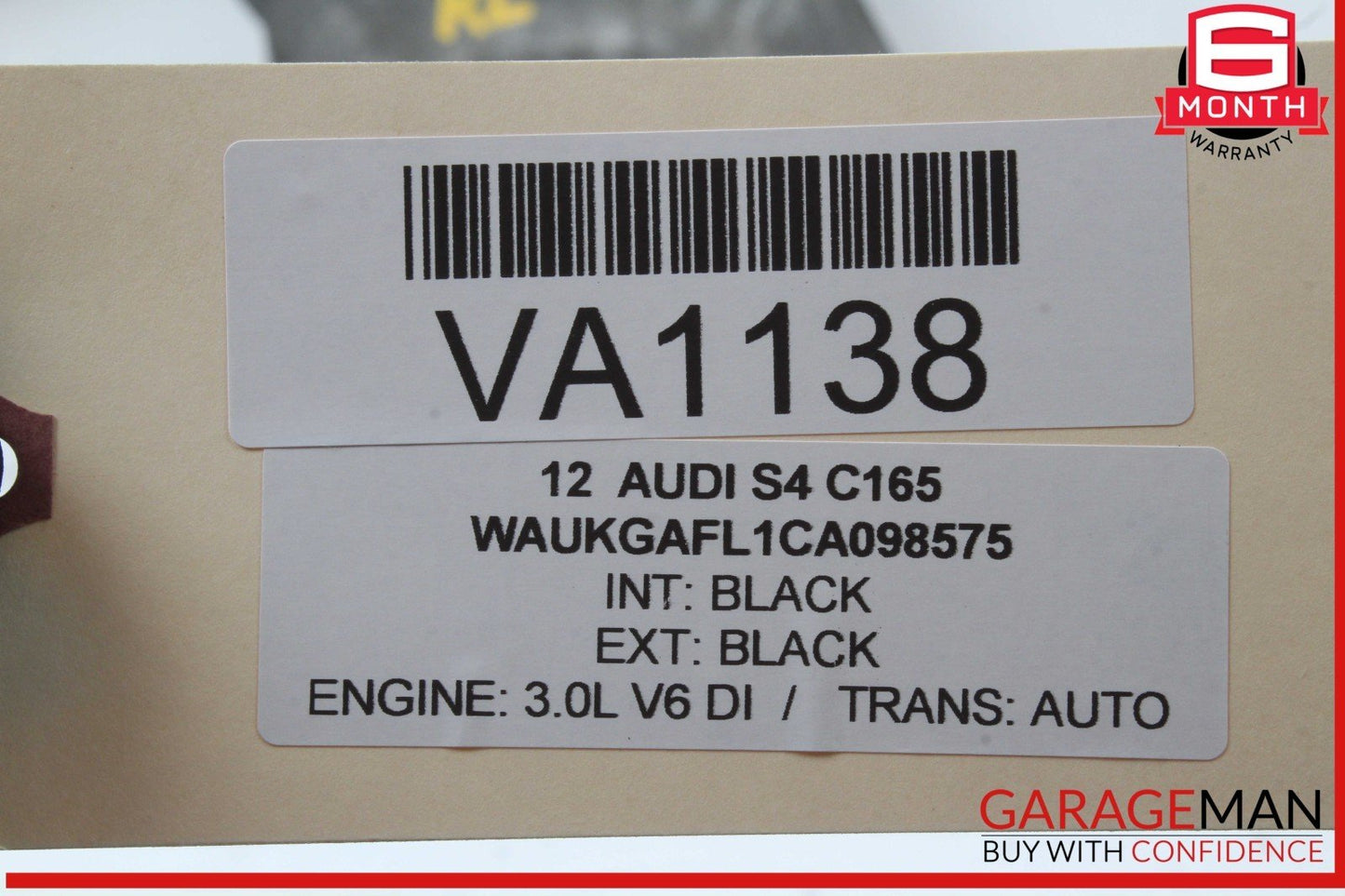 09-16 Audi S4 A4 Rear Left Driver Side Lower Control Arm 8K0505311J OEM
