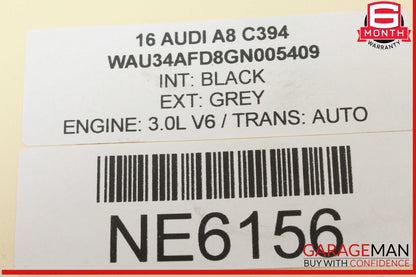 10-18 Audi A8 SQ5 S4 S8 Secondary Aux Auxiliary Cooling Radiator 8K0121212B OEM