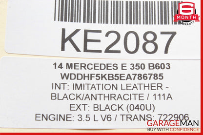 10-16 Mercedes W212 E350 Front Right Side Wishbone Suspension Control Arm OEM