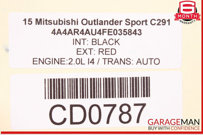 11-24 Mitsubishi Outlander Sport Front Right Passenger Side Door Shell Panel OEM