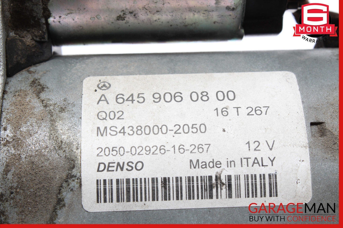 14-18 Mercedes W117 CLA250 GLA250 Engine Starter Motor 6459060800 OEM