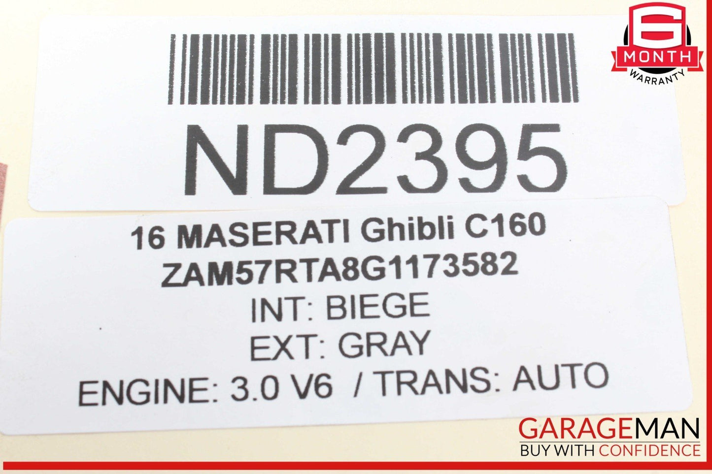 14-17 Maserati Ghibli Rear Right Passenger Side Spindle Knuckle Hub Bearing OEM