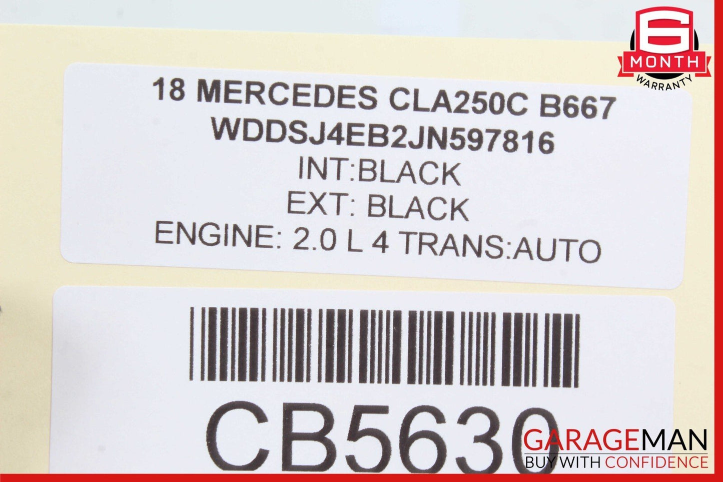 14-18 Mercedes W117 CLA250 CLA200 Rear Left Side Door Lock Latch Actuator