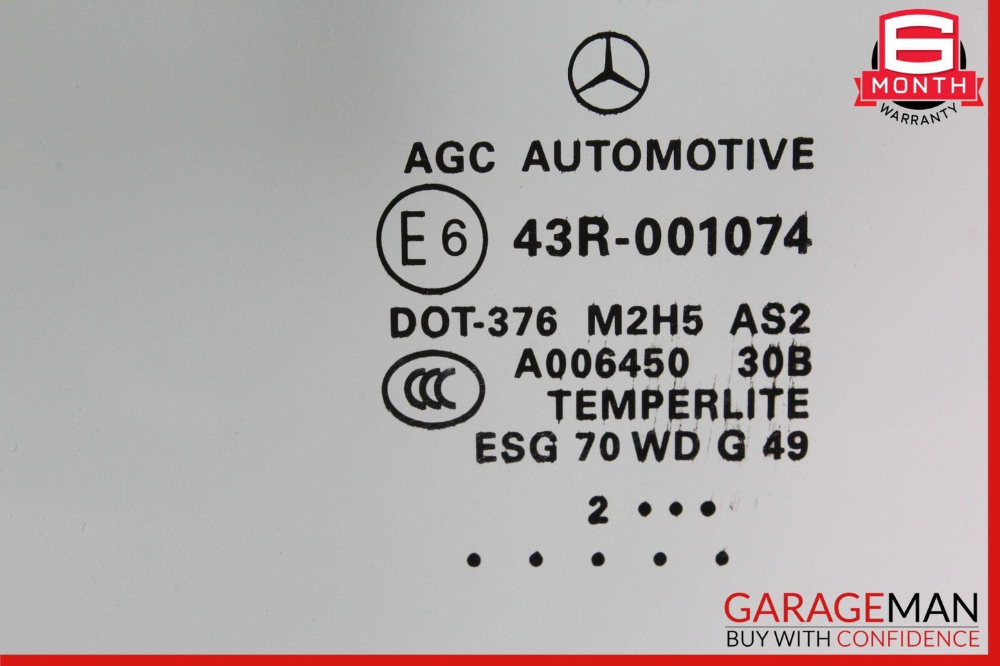 12-19 Mercede W166 ML350 GLE43 AMG GLS550 Front Left Door Window Glass OEM