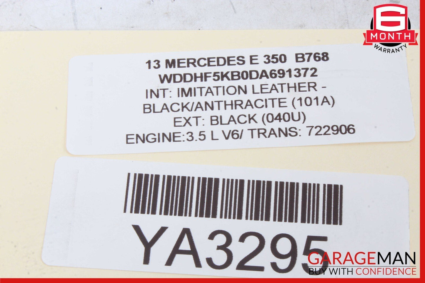 10-13 Mercedes W212 E550 Front Center Dash AC A/C Air Vent Grille Trim Assembly