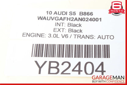 10-17 Audi Convertible Rear Left or Right Side Headrest 8F0885973T OEM