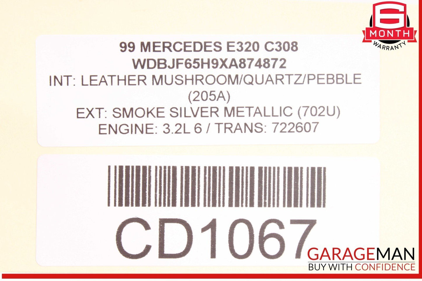 98-02 Mercedes W210 E320 Engine Motor Cooling Radiator Assembly OEM
