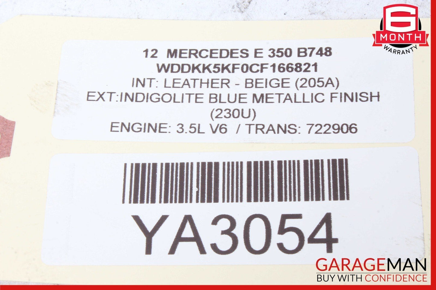 08-17 Mercedes W207 Ð550 C350 Rear Brake Calipers Left and Right Set OEM