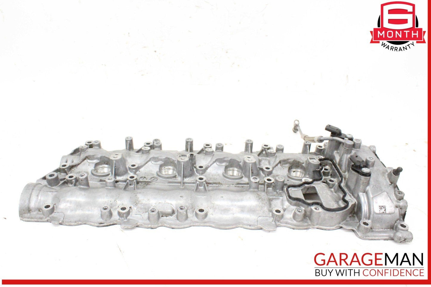 11-20 Mercedes X166 GL450 E550 S550 Left Side Engine Cylinder Head Valve Cover