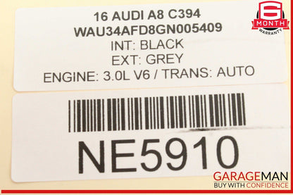 15-18 Audi A8 S8 Rear Right Passenger Side Outer Tail Light Lamp 4H0945096J OEM
