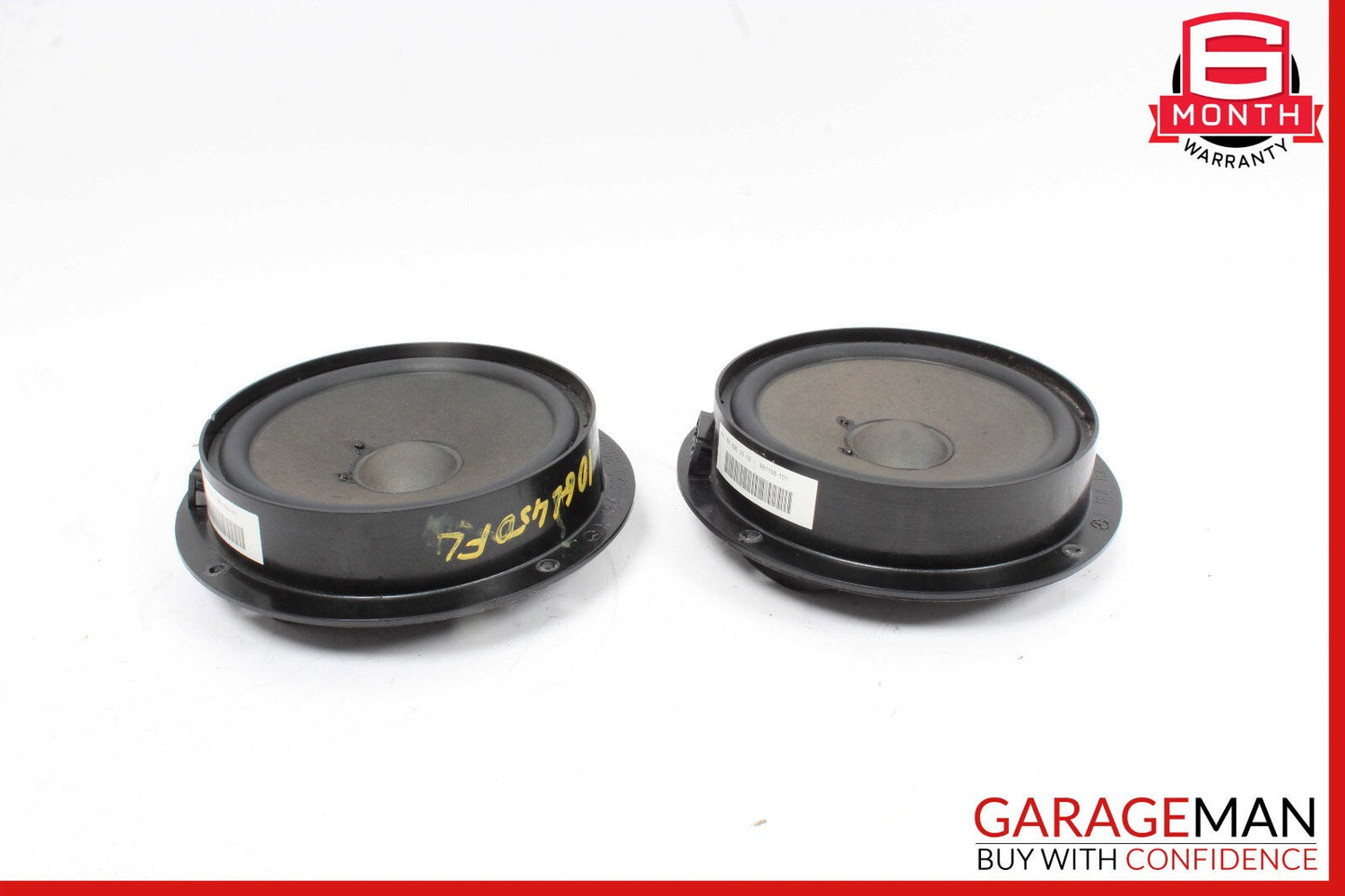 06-12 Mercedes GL450 Front Left & Right Door Sound Audio Speakers Set of 2