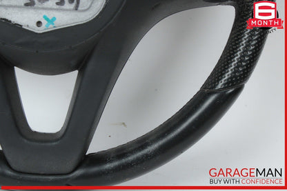 17-19 Mercedes W213 E300 Sport Steering Wheel Black 0004607103 OEM