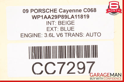 03-10 Porsche Cayenne 955 957 Front Hood Bonnet Lid Panel Cover Gray OEM