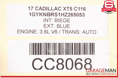 17-19 Cadillac XT5 Automatic Transmission OEM 87k