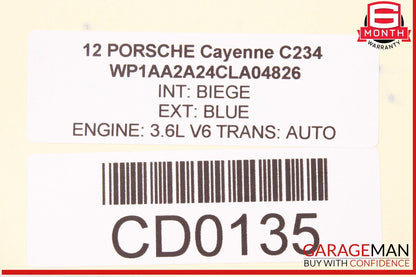 15-24 Porsche Macan 95B Front Left Driver Side Seat Upper Cushion OEM