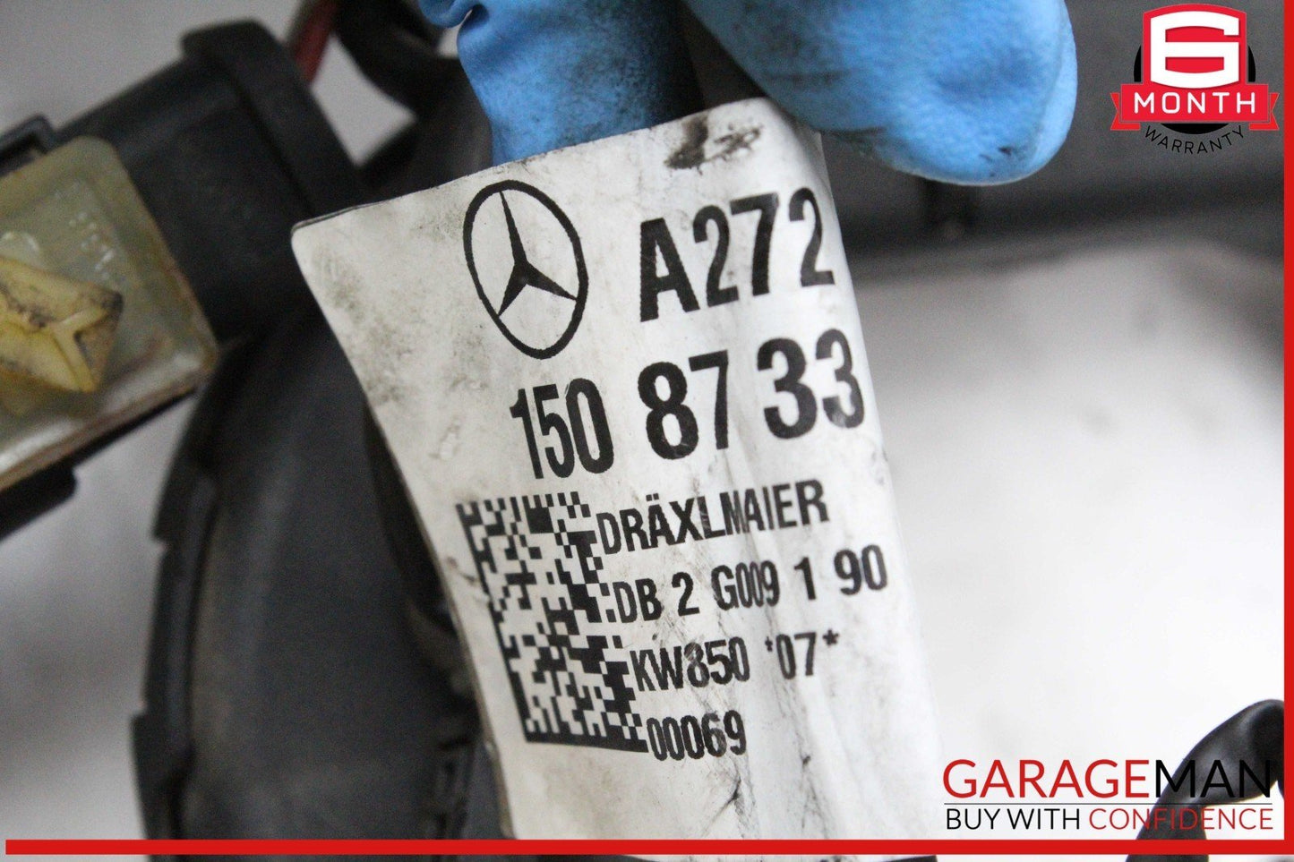 06-11 Mercedes W164 ML350 4MATIC Engine Motor Wire Wiring Harness 2721508733 OEM