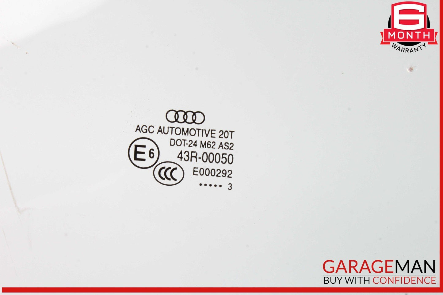 13-17 Audi Q5 Front Right Passenger Side Door Window Glass OEM