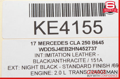 14-19 Mercedes W117 CLA250 Rear Left or Right Upper Control Arm 2463501006 OEM