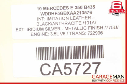 08-18 Mercedes E550 E350 C300 CLS550 Front Right Side Door Lock Latch Actuator
