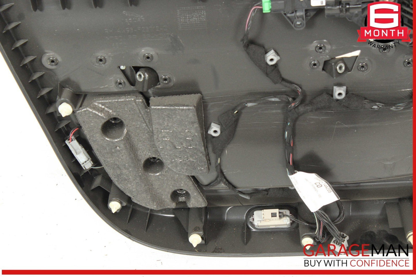 10-19 Jaguar XJ Front Right Passenger Side Door Panel Cover Black OEM