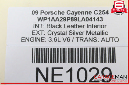08-10 Porsche Cayenne 957 Front Right Side Headlight Lamp 7L5941032A OEM