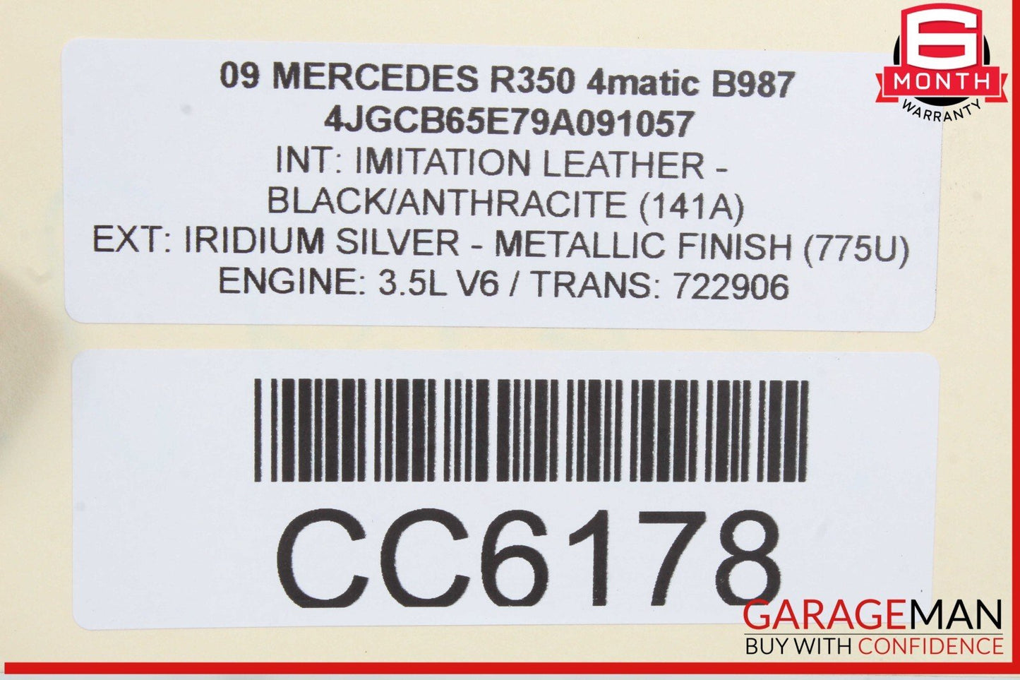06-13 Mercedes W251 R350 ML350 Engine Cooling Radiator AC Air A/C Condenser Assy