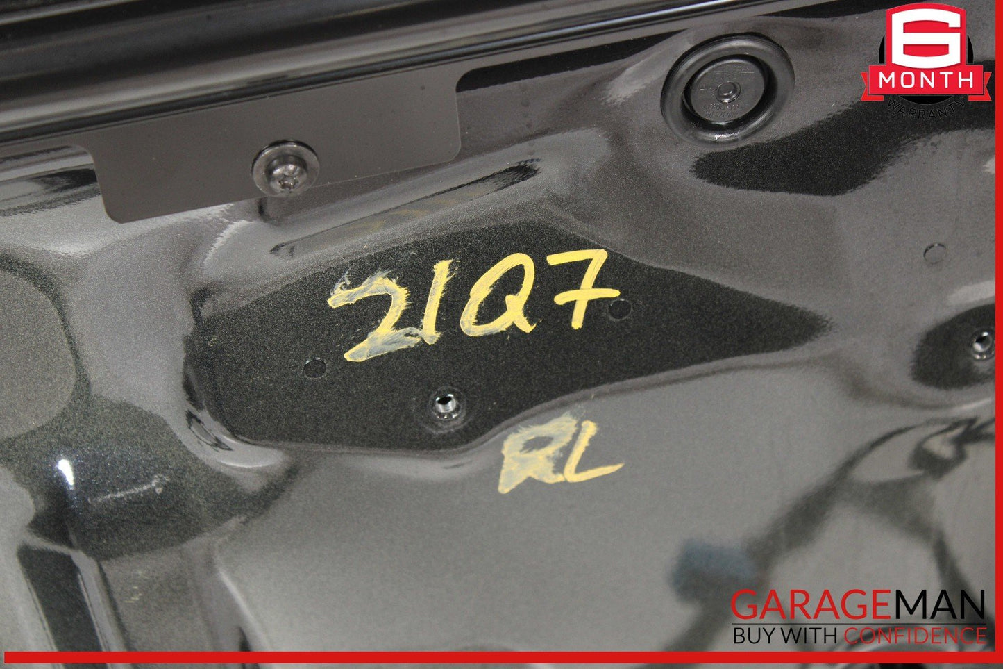 20-24 Audi Q7 Rear Left Driver Side Door Shell Black OEM