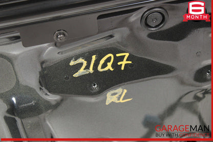 20-24 Audi Q7 Rear Left Driver Side Door Shell Black OEM