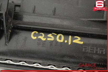 12-15 Mercedes W204 C250 Engine Motor Cooling Radiator A/C AC Condenser Assembly