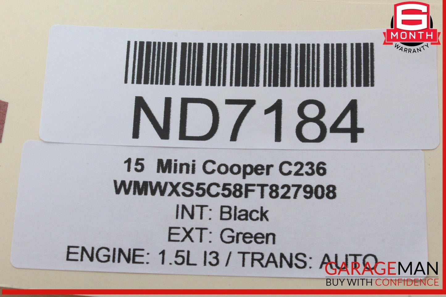 14-24 Mini Cooper Front/Rear Left & Right Audio Sound Door Speaker 9274700 OEM
