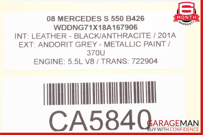 07-14 Mercedes W221 S550 Front Right Side Keyless Go Door Lock Latch Actuator