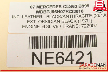 07-12 Mercedes-Benz W219 CLS63 AMG Right Side Exhaust Manifold 1561400009