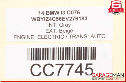 14-21 BMW i3 I01 Hybrid Engine Water Cooling Radiator A/C Condenser Assembly OEM