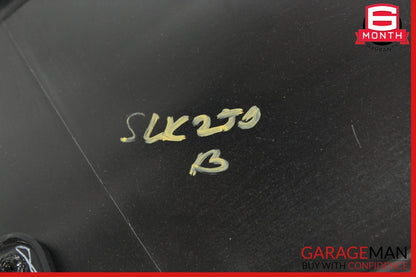 12-16 Mercedes R172 SLK250 SLK300 Front Right Interior Door Panel Black OEM