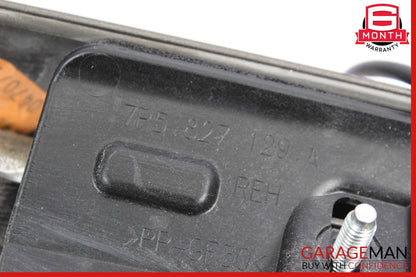11-18 Porsche Cayenne 958 Rear Tailgate Trunk Lid License Light Handle Cover OEM