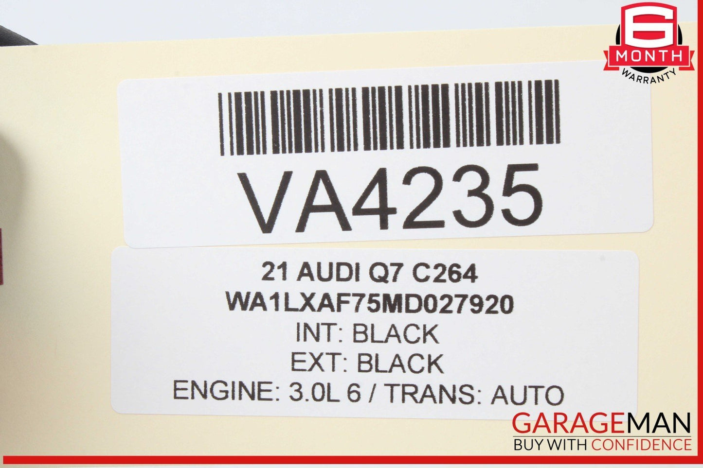 17-24 Audi Q7 Rear Tailgate Trunk Lid Lock Latch Actuator w/ Motor OEM