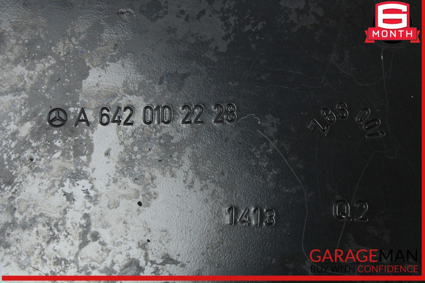 13-15 Mercedes X204 GLK250 Engine Motor Oil Pan 6510140900 OEM