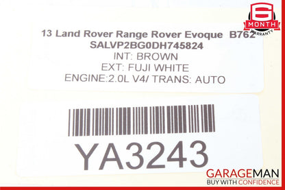 12-19 Range Rover Evoque L538 Front Left Side Door Window Regulator Motor Assy