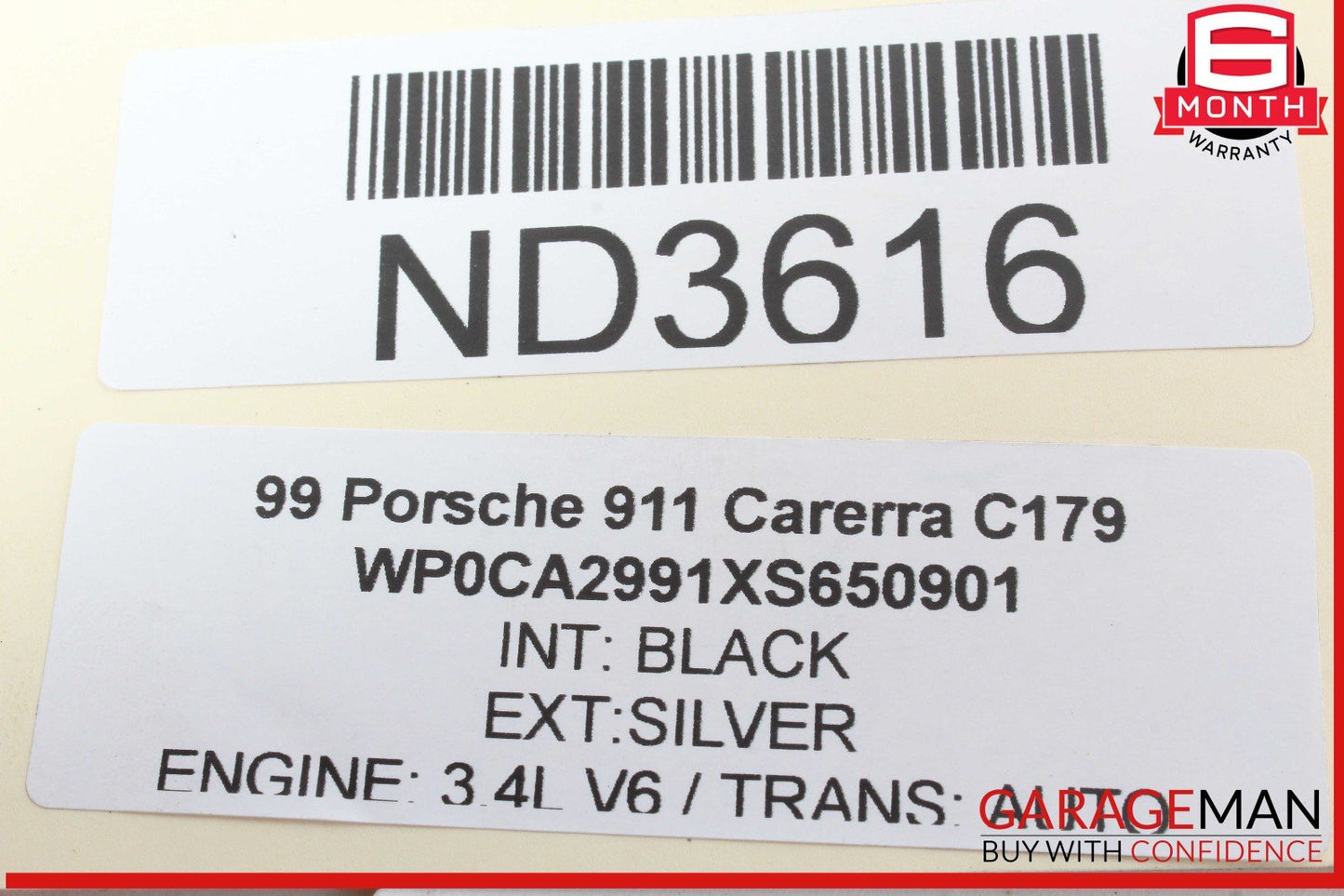 97-04 Porsche Carrera 911 996 AC A/C Condenser OEM