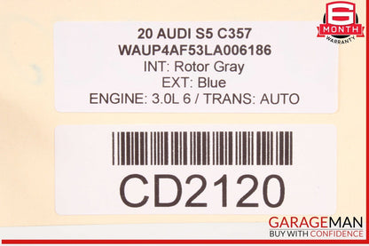 17-24 Audi S5 S4 A4 A5 Rear Sub Frame Subframe Crossmember OEM