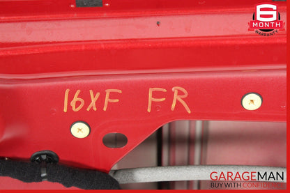 16-23 Jaguar XF Front Right Passenger Side Door Shell Panel Red OEM