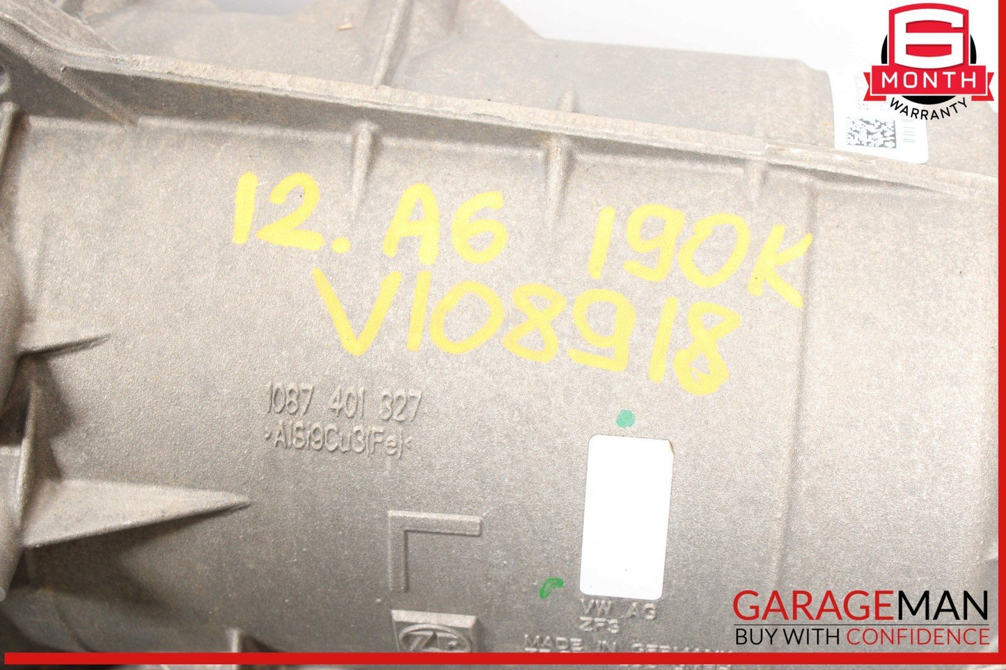 12-15 Audi A6 Quattro 3.0L Automatic Transmission Assembly OEM 190k