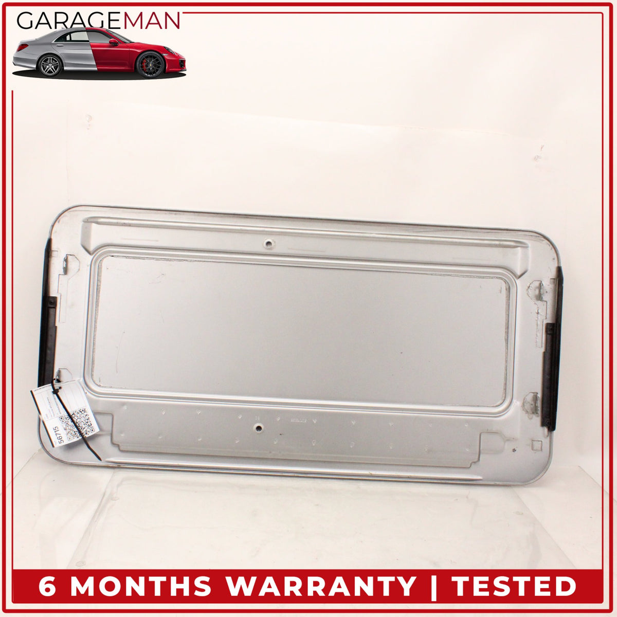 1999-2012 Porsche 911 Carrera 996 997 Upper Sunroof Body Cover Panel Silver OEM
