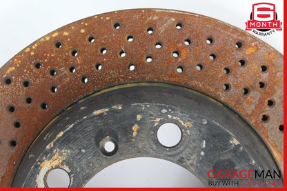05-12 Porsche Cayman 987 Front Right & Left Drilled Brake Rotor Disc Set OEM