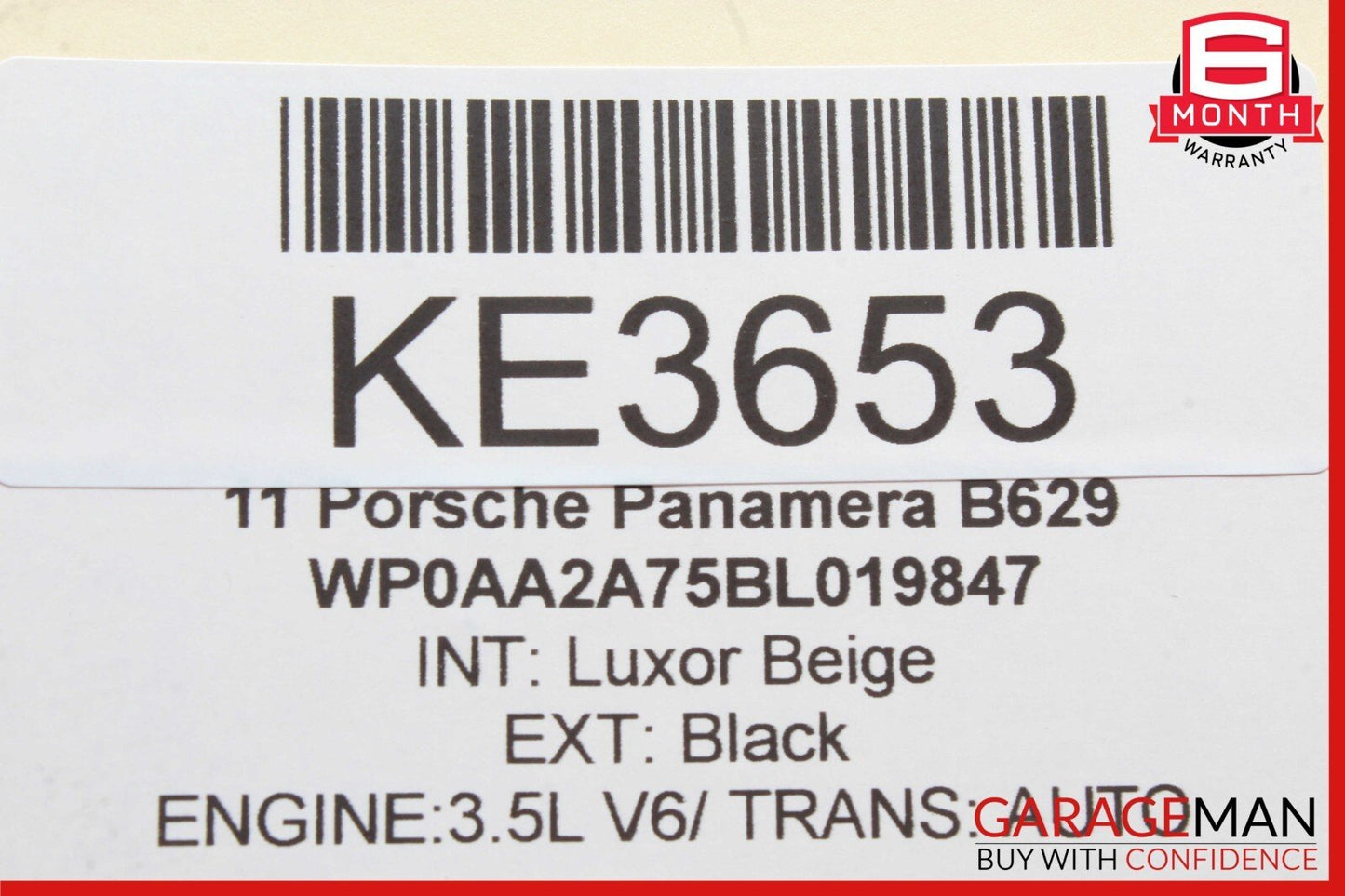 10-16 Porsche Panamera 970 Rear Right or Left Suspension Upper Control Arm