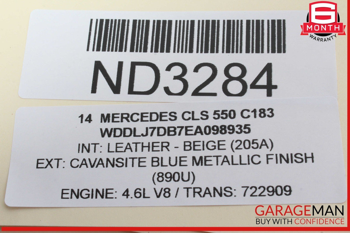 12-18 Mercedes W218 CLS550 Tailgate Actuator Control Unit 2188202926 OEM