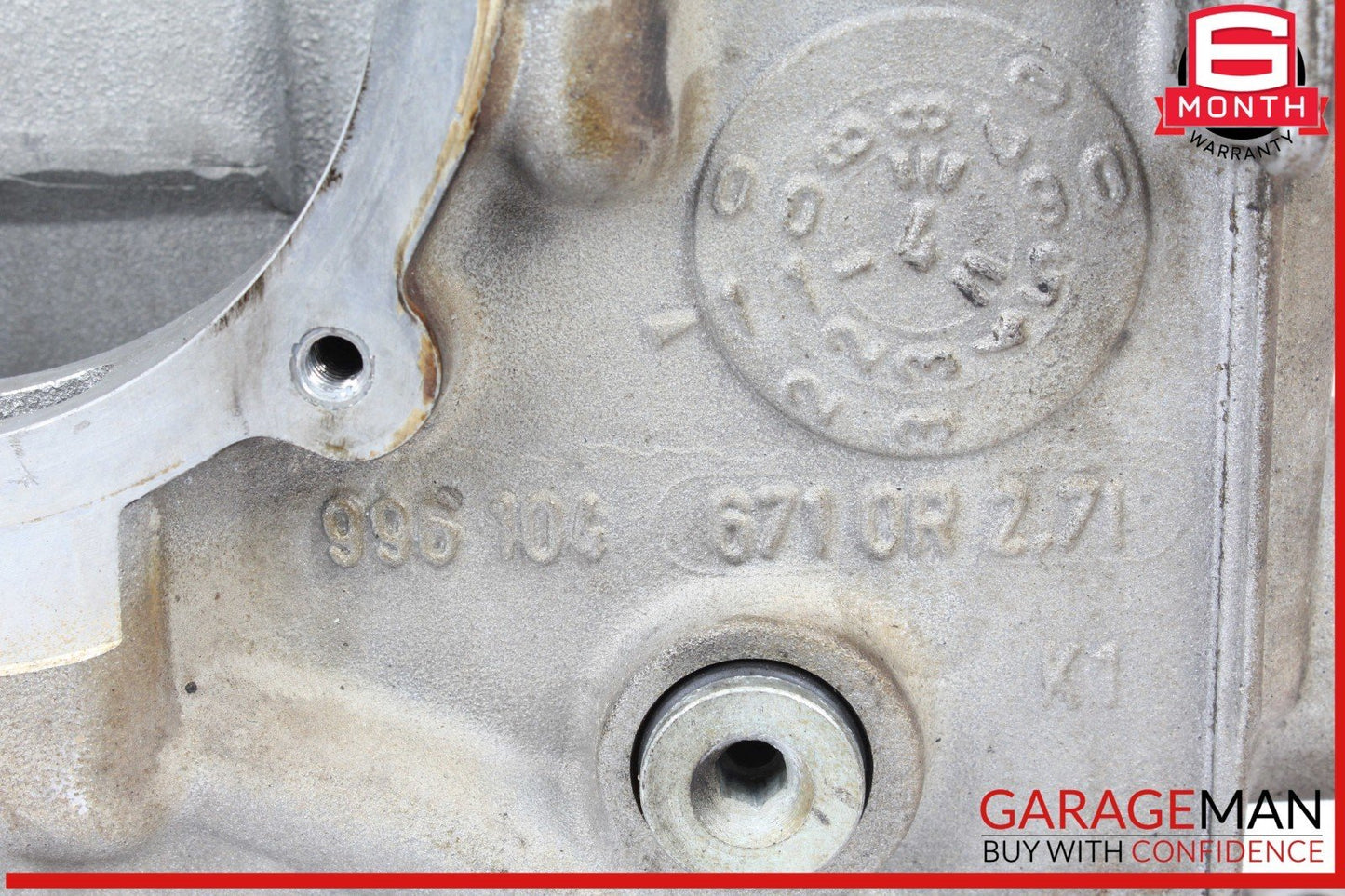 00-02 Porsche Boxster 986 Right Passenger Side Engine Motor Cylinder Head OEM